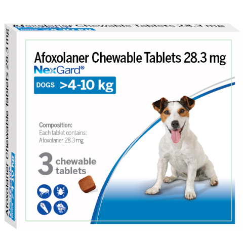 Nexgard afoxolaner 28.3 mg sale